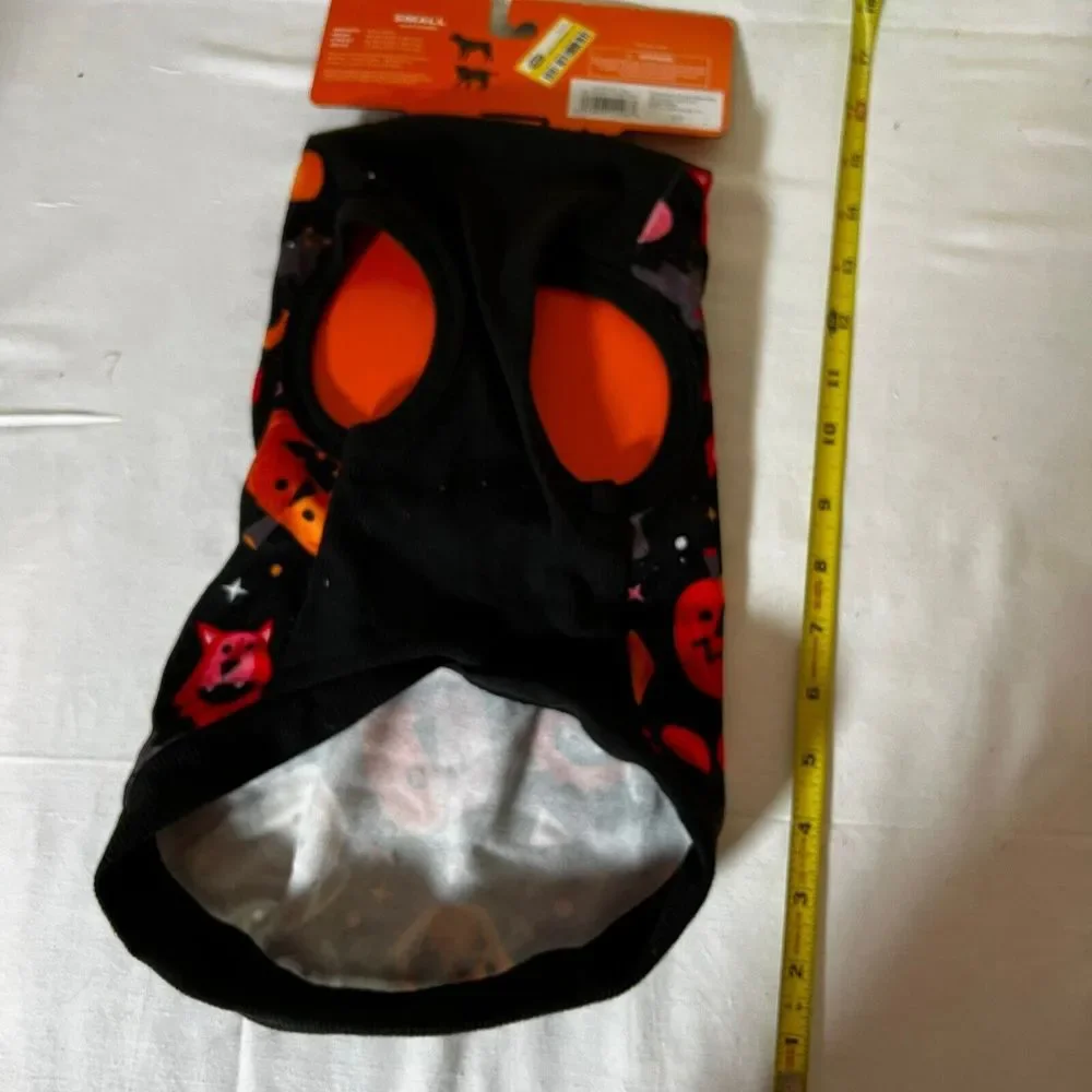Halloween Pet Hoodie Costume‎ Pumpkin Ghost Vampire Siz Small